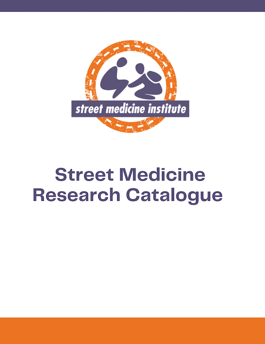 Street Medicine Research Catalogue
